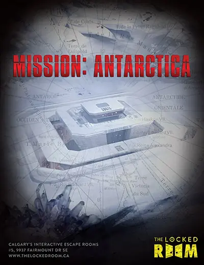 The Locked Room Mission Antarctica Poster