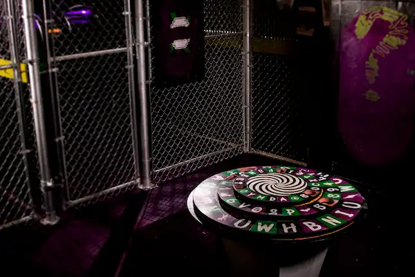 Locked Room Calgary Northeast, inside of the quizzler's revenge escape room